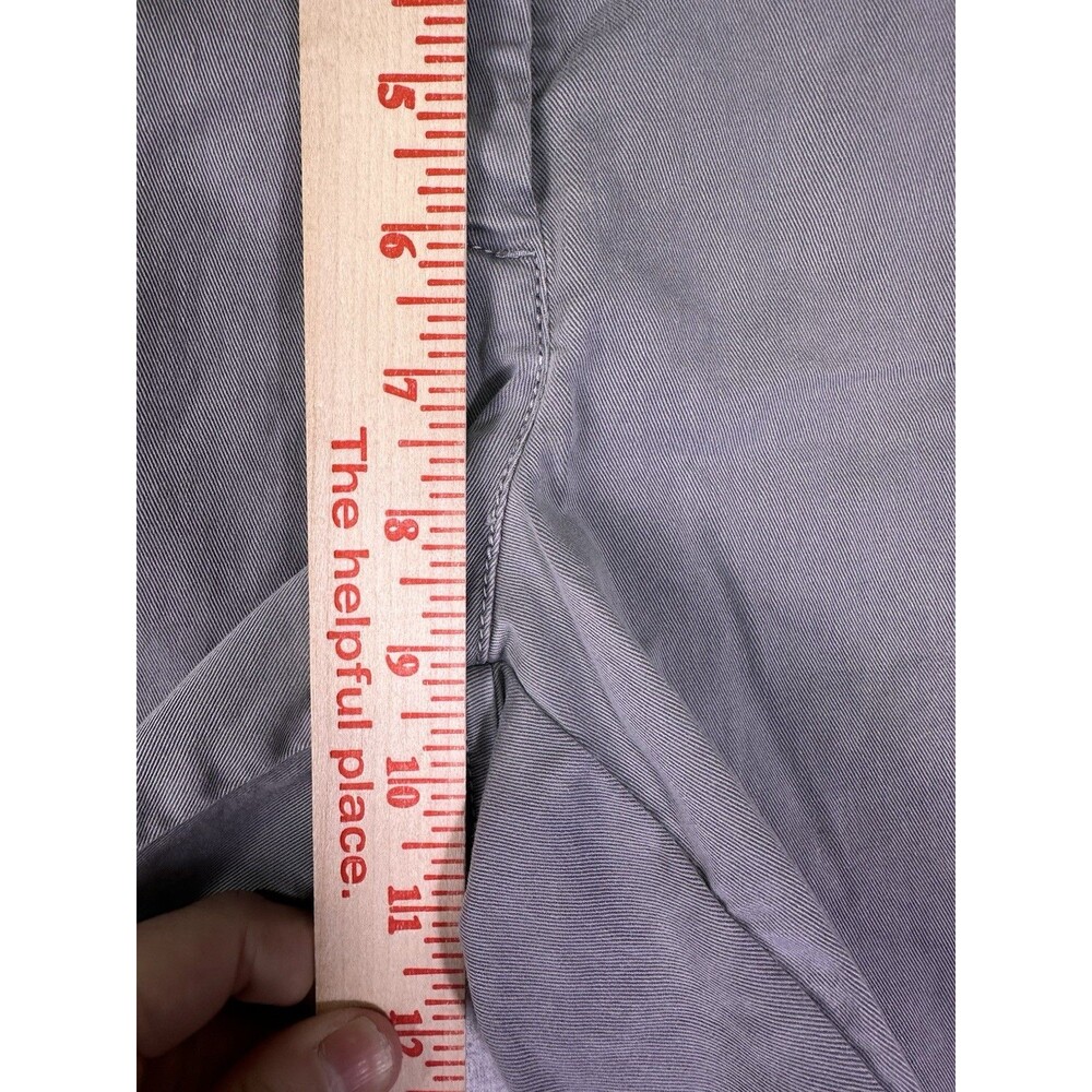J Crew Chino Shorts Womens Size 8 Gray 6” Inseam Stretch Casual Twill EUC - Picture 5 of 8